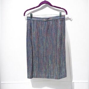 🌻Vintage Doncaster Colorful Tweed Pencil Skirt Size 10